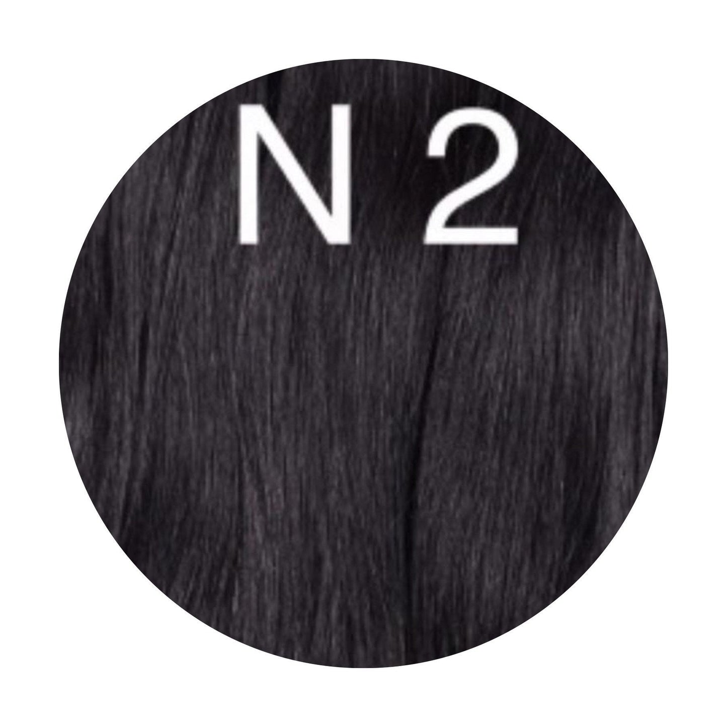 Hot Fusion, Flat Tip Color 2 GVA hair_One donor line.
