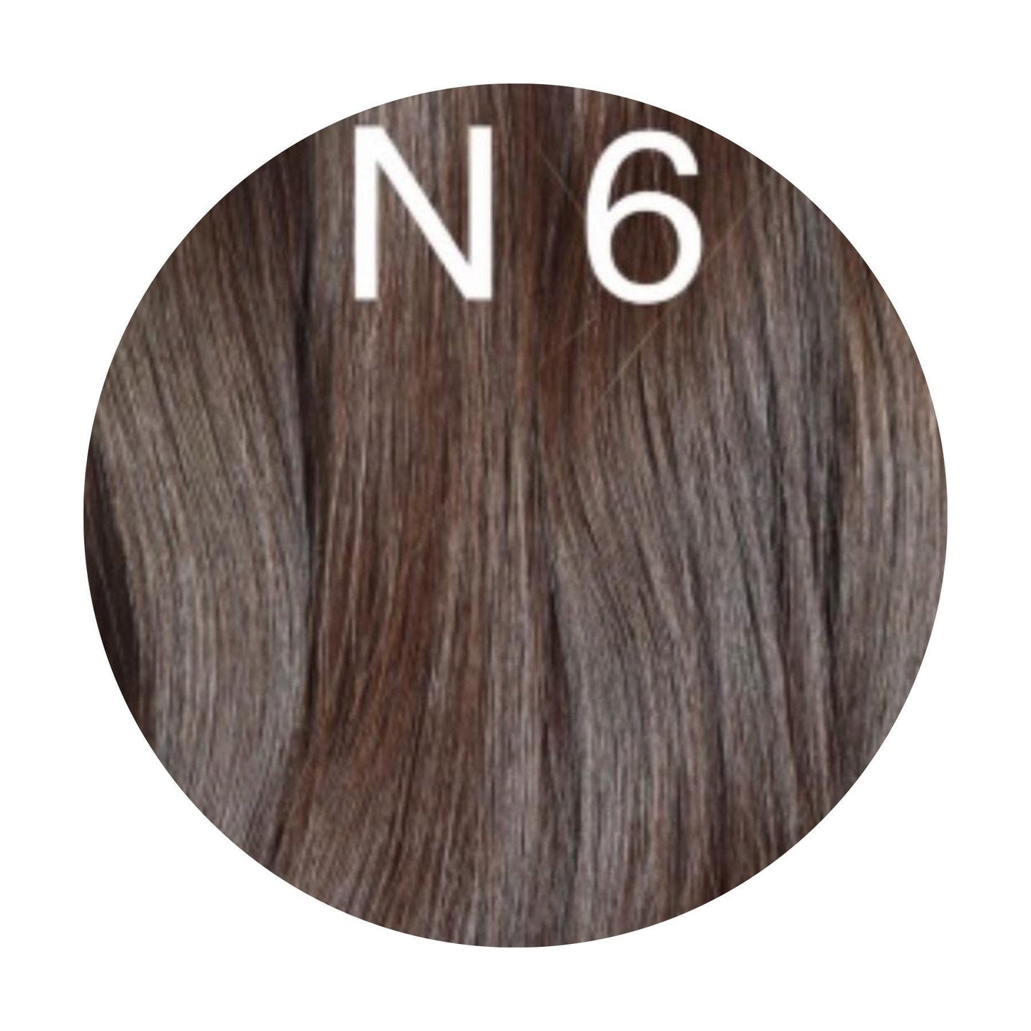 Hot Fusion, Flat Tip Color 6 GVA hair_One donor line.