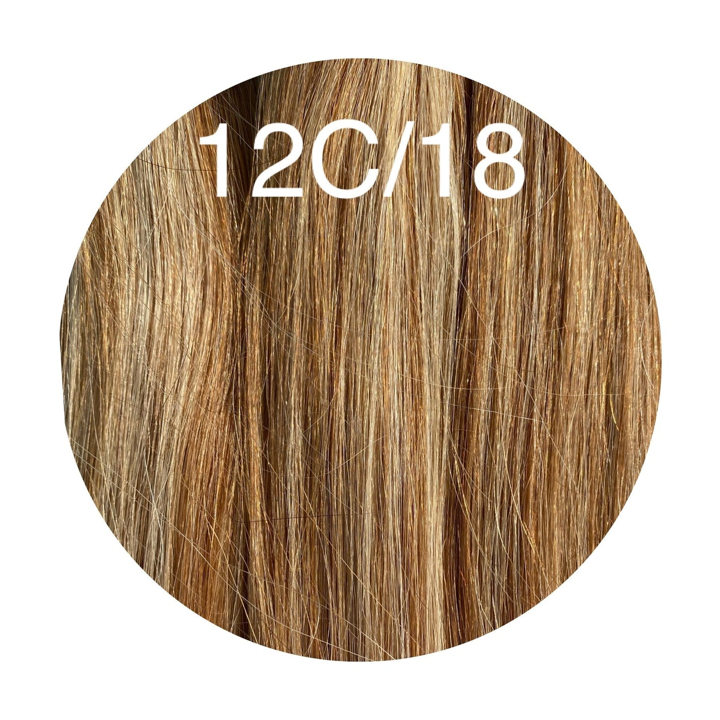 Micro links / I Tip Color _12C/18 GVA hair_Luxury line.