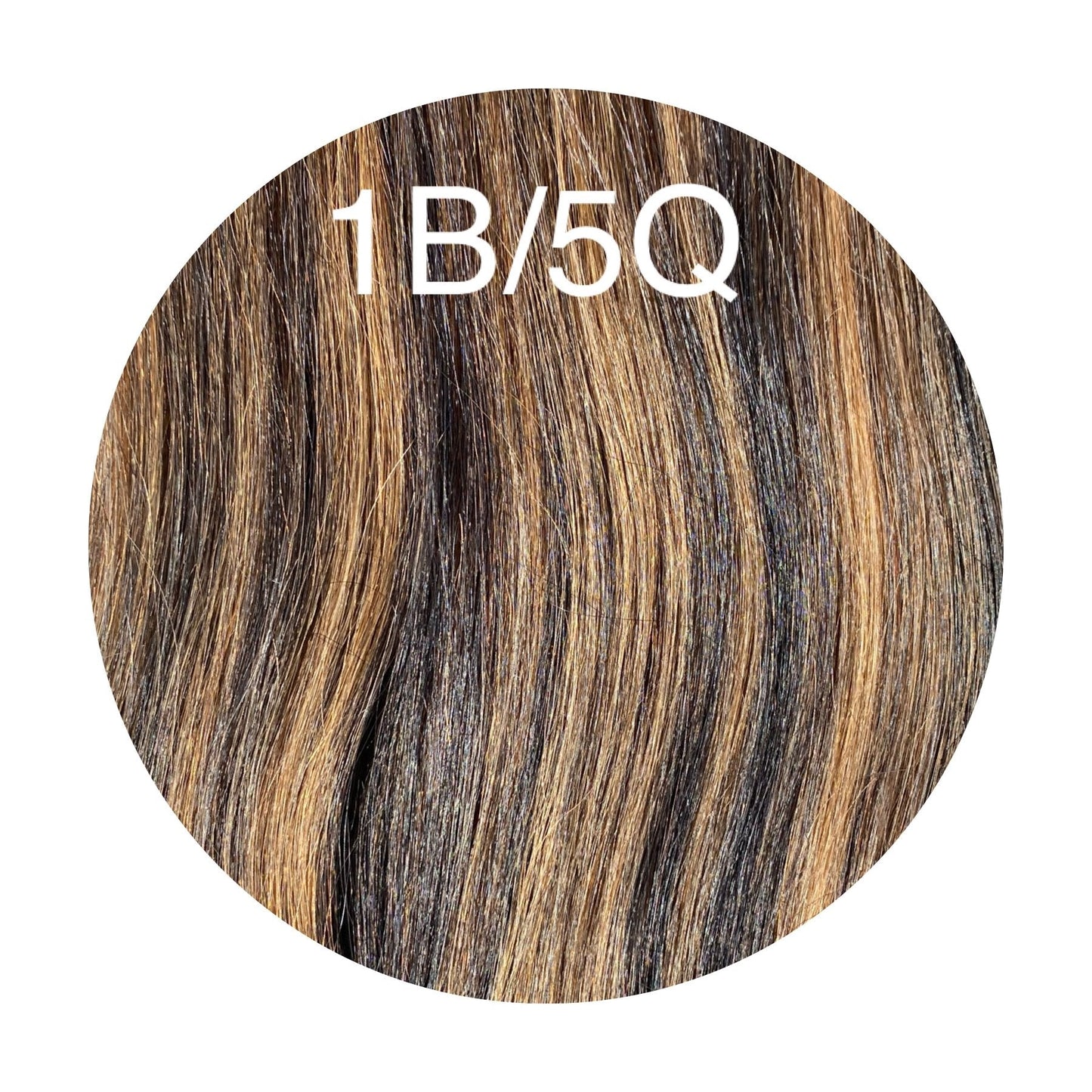 Micro links / I Tip Color _1B/5Q GVA hair_Luxury line.