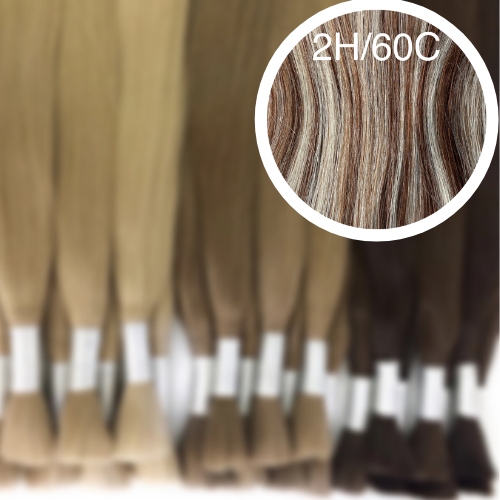 Raw Cut / Bulk Hair Color _2H/60C GVA hair_Luxury line.