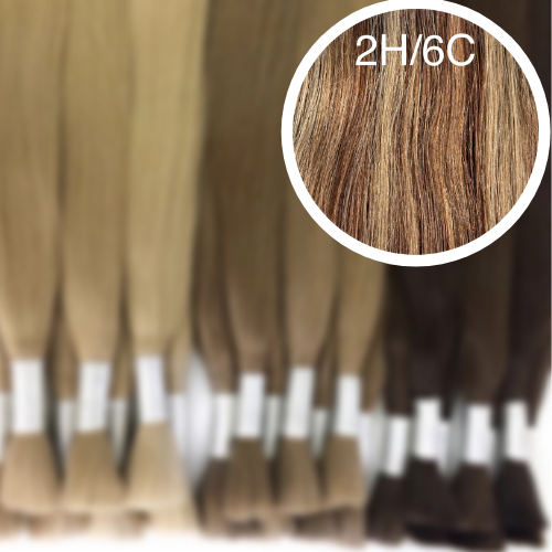 Raw Cut / Bulk Hair Color _2H/6C GVA hair_Luxury line.