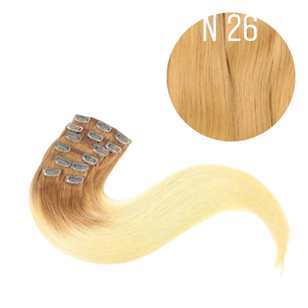 Hair Clips Color 26 GVA hair_One donor line.