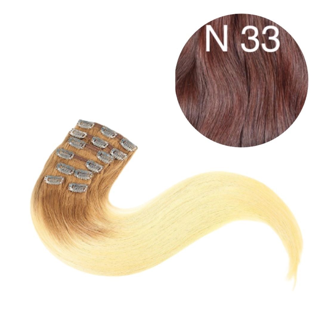 Hair Clips Color 33 GVA hair_One donor line.