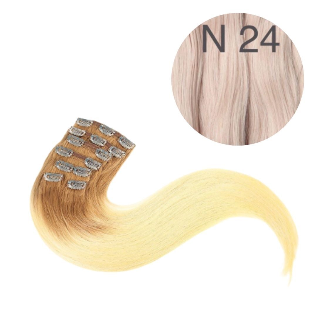 Hair Clips Color 24 GVA hair_One donor line.