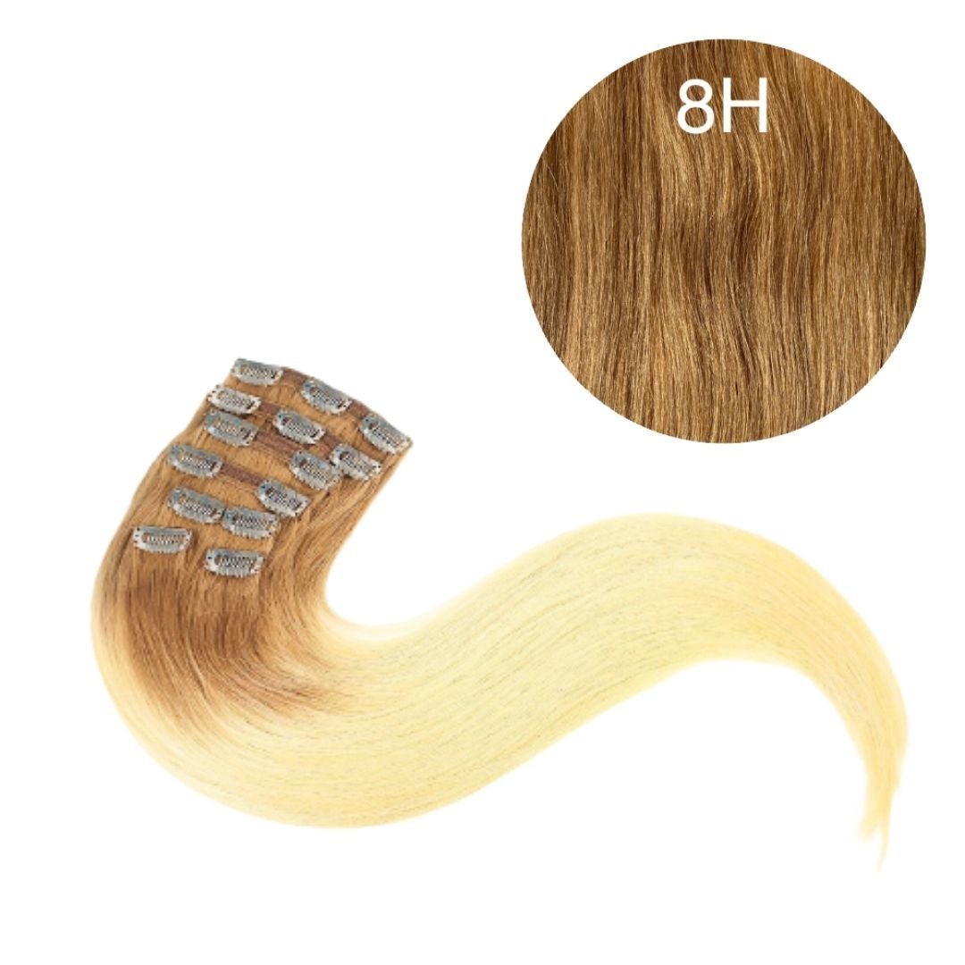 Hair Clips Color 8H GVA hair_Luxury line.