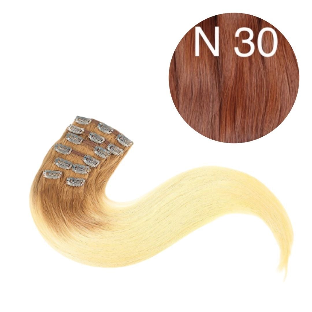 Hair Clips Color 30 GVA hair_One donor line.