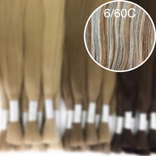 Raw Cut / Bulk Hair Color _6/60C GVA hair_Luxury line.