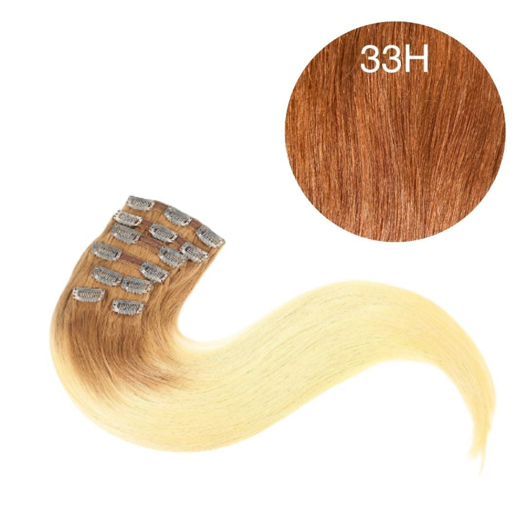 Hair Clips Color 33H GVA hair_Luxury line.