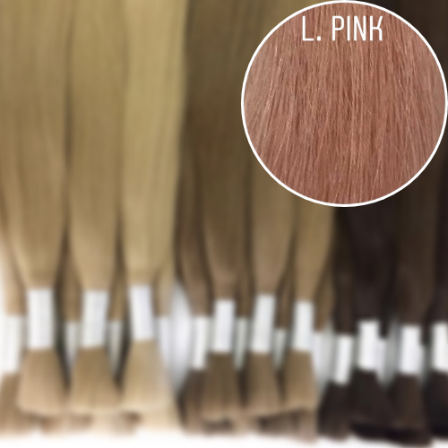 Raw Cut / Bulk Hair Color L. PINK GVA hair_One donor line.