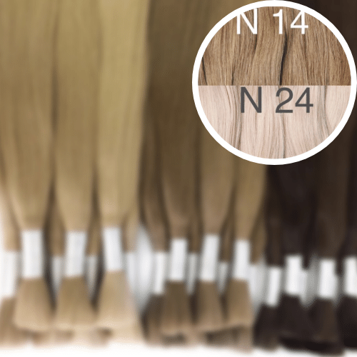 Raw Cut / Bulk Hair Color _14/24 GVA hair_One donor line.