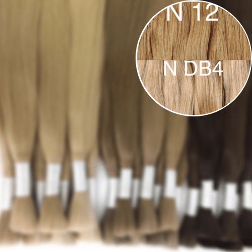 Raw Cut / Bulk Hair Color _12/DB4 GVA hair_One donor line.