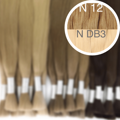 Raw Cut / Bulk Hair Color _12/DB3 GVA hair_One donor line.