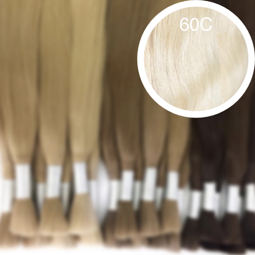 Raw Cut / Bulk Hair Color 60C GVA hair_Luxury line.