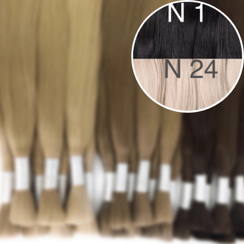 Raw Cut / Bulk Hair Color _1/24 GVA hair_One donor line.