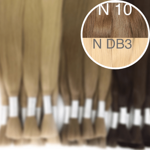 Raw Cut / Bulk Hair Color _10/DB3 GVA hair_One donor line.