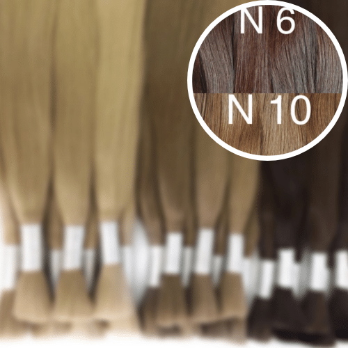 Raw Cut / Bulk Hair Color _6/10 GVA hair_One donor line.