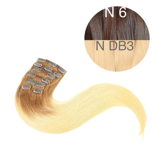 Hair Clips Color _6/DB3 GVA hair_One donor line.