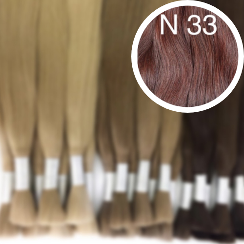 Raw Cut / Bulk Hair Color 33 GVA hair_One donor line.