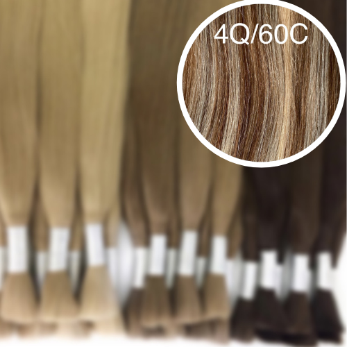 Raw Cut / Bulk Hair Color _4Q/60C GVA hair_Luxury line.