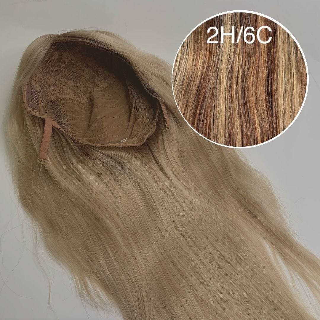 Wigs Color _2H/6C GVA hair_Luxury line.