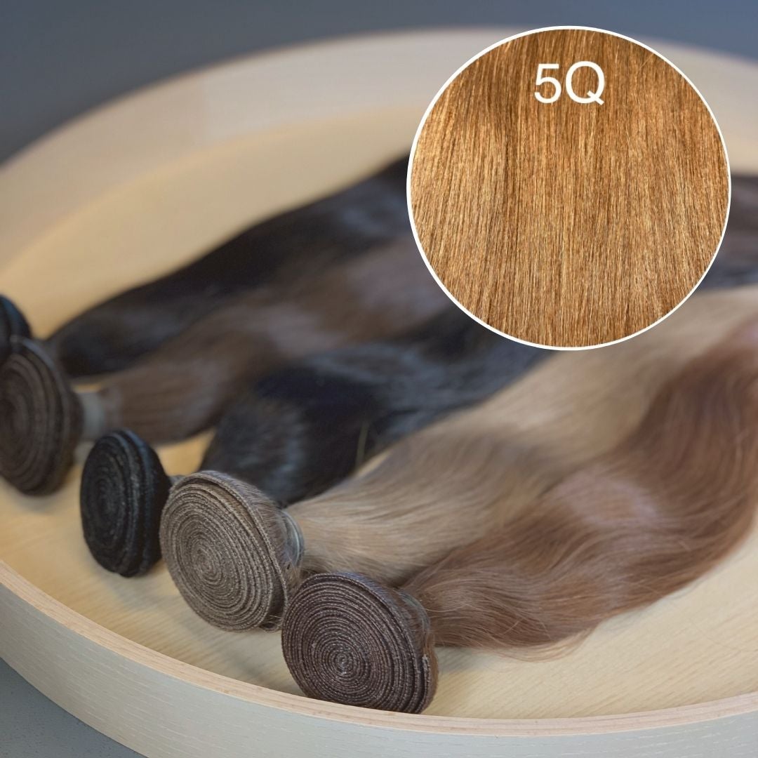 Machine Wefts / Bundles Color 5Q GVA hair_Luxury line.