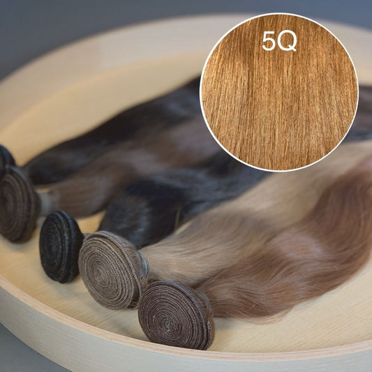 Machine Wefts / Bundles Color 5Q GVA hair_Luxury line.