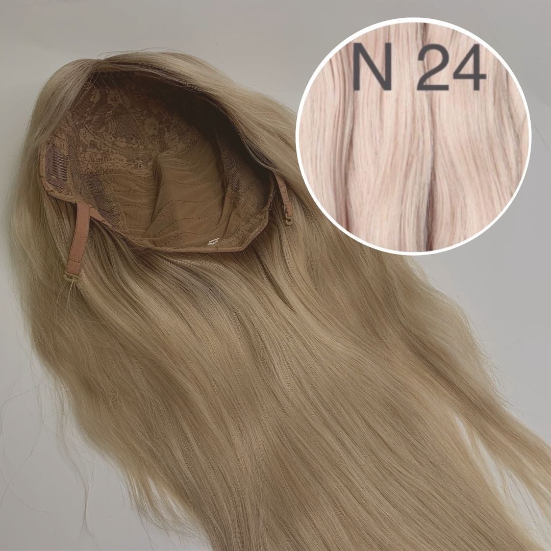 Wigs Color 24 GVA hair_One donor line.