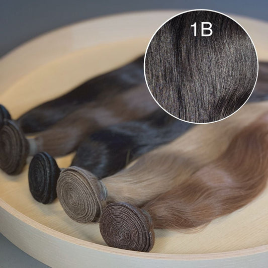 Machine Wefts / Bundles Color 1B GVA hair_Luxury line.