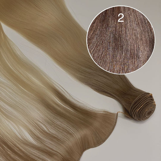 Hair Wefts Hand tied / Bundles Color 2 GVA hair_Luxury line.