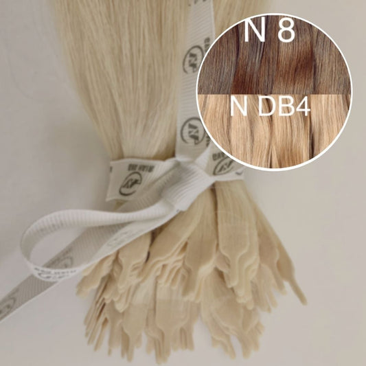 Y tips Color _8/DB4 GVA hair_One donor line.