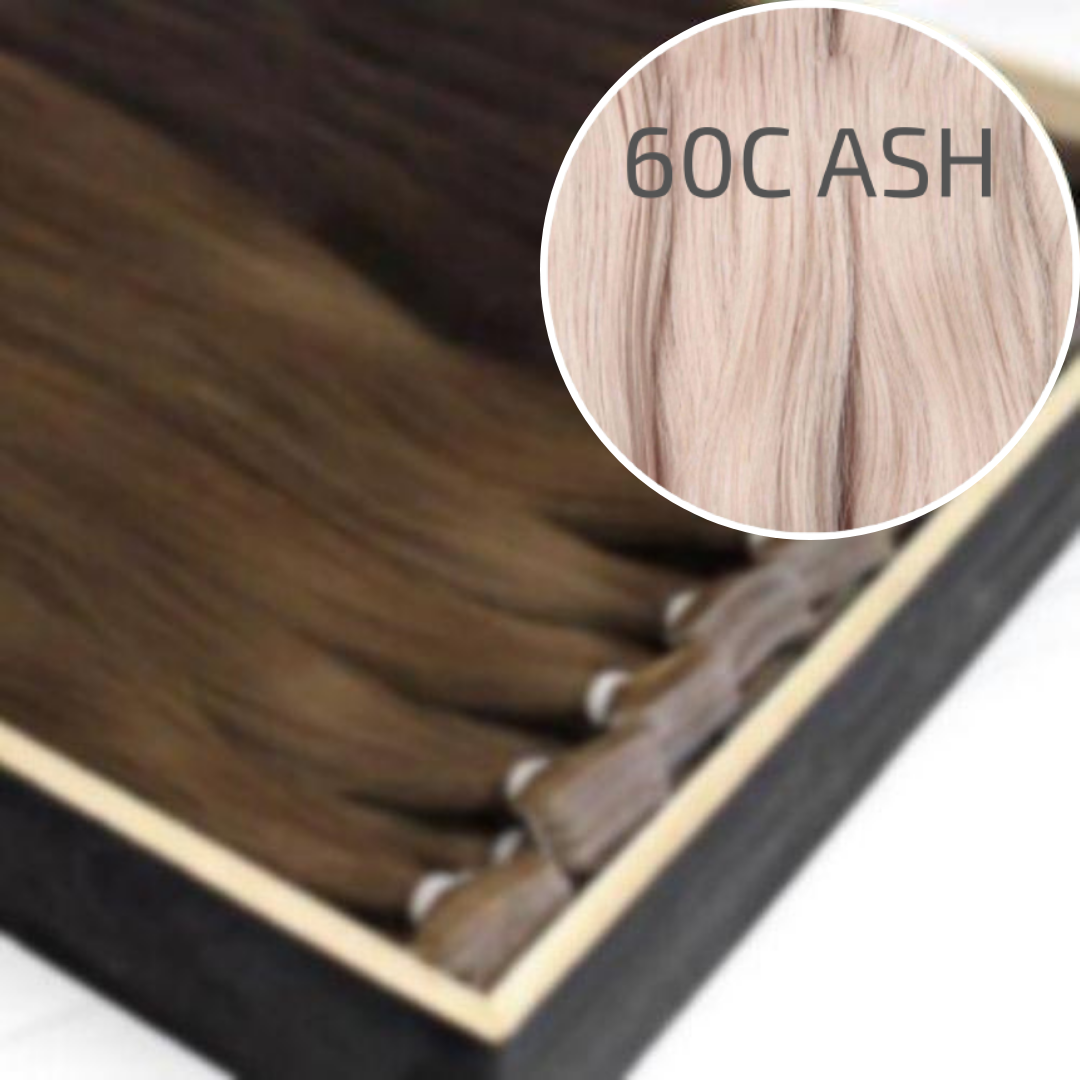 Tapes Invisible Color 60C ASH GVA hair_Luxury line.