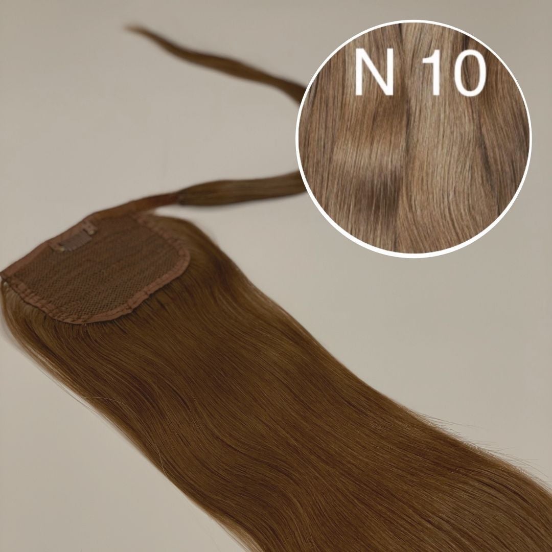 Hair Ponytail Color 10 GVA hair_One donor line.