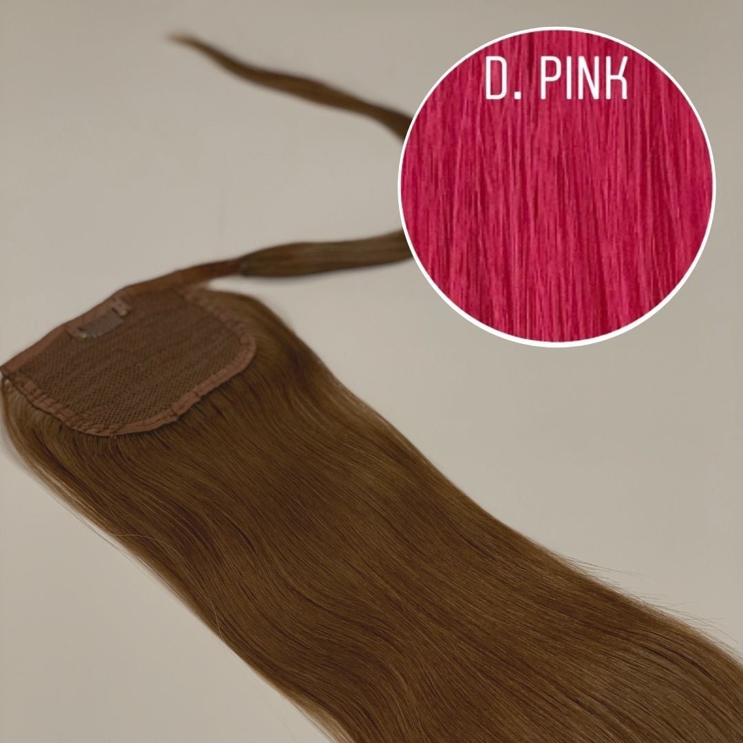 Hair Ponytail Color D. PINK GVA hair_One donor line.