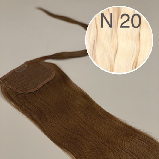 Hair Ponytail Color 20 GVA hair_One donor line.