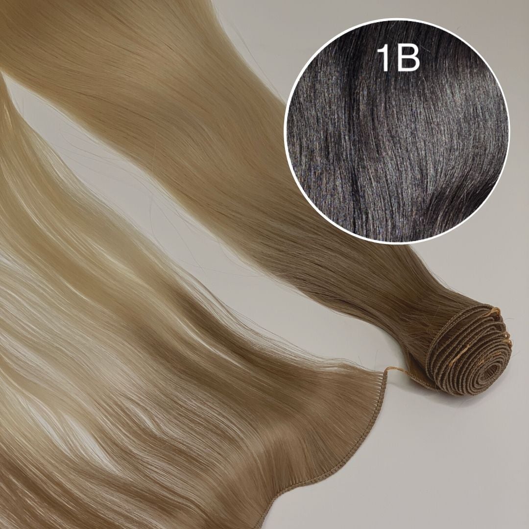 Hair Wefts Hand tied / Bundles Color 1B GVA hair_Luxury line.