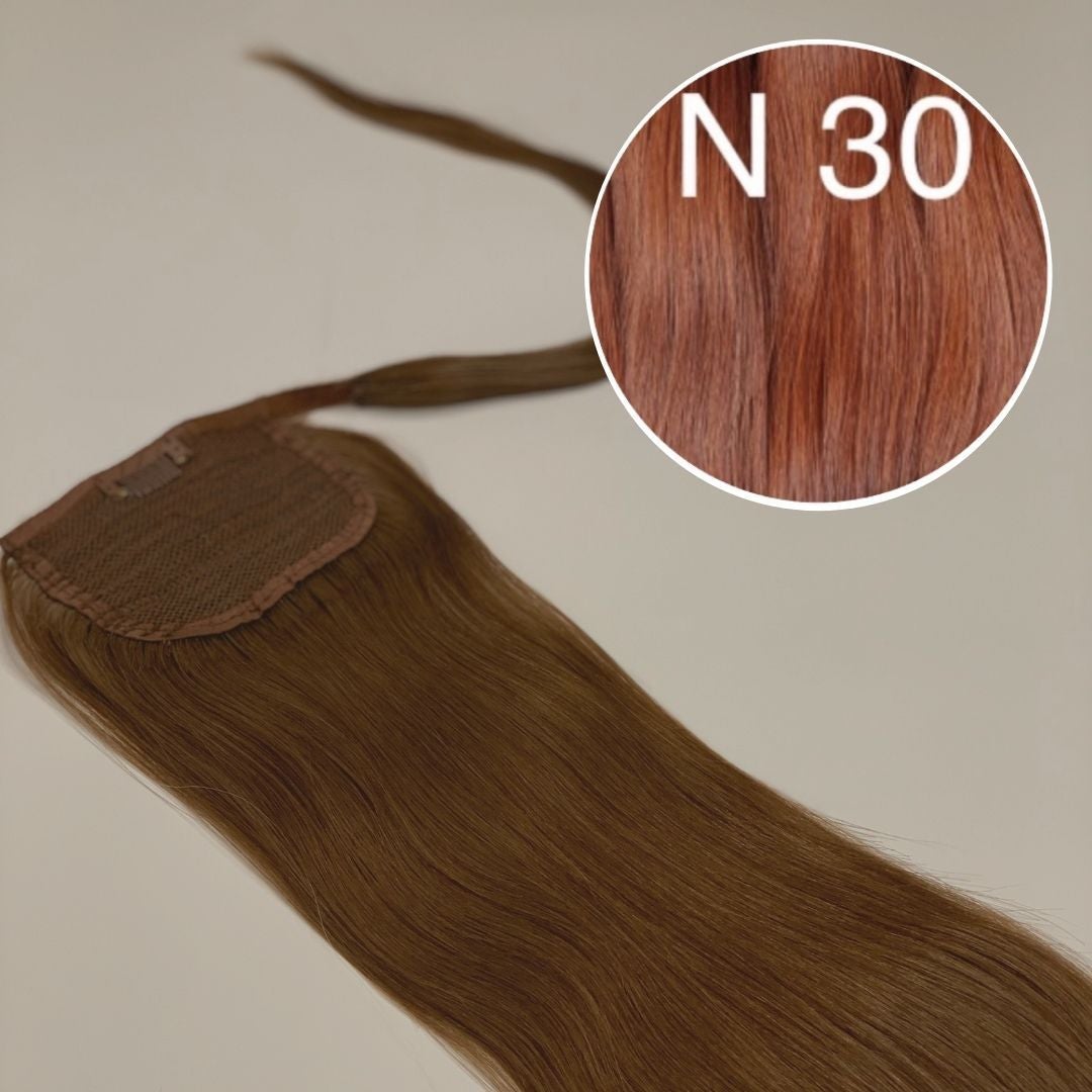 Hair Ponytail Color 30 GVA hair_One donor line.