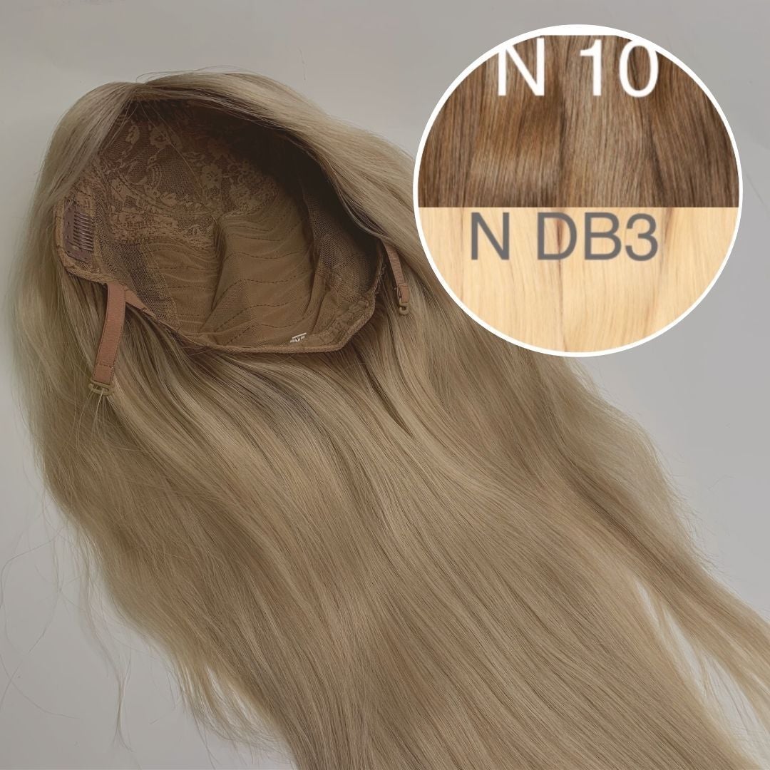 Wigs Color _10/DB3 GVA hair_One donor line.