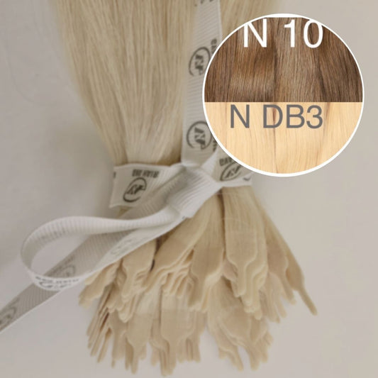 Y tips Color _10/DB3 GVA hair_One donor line.