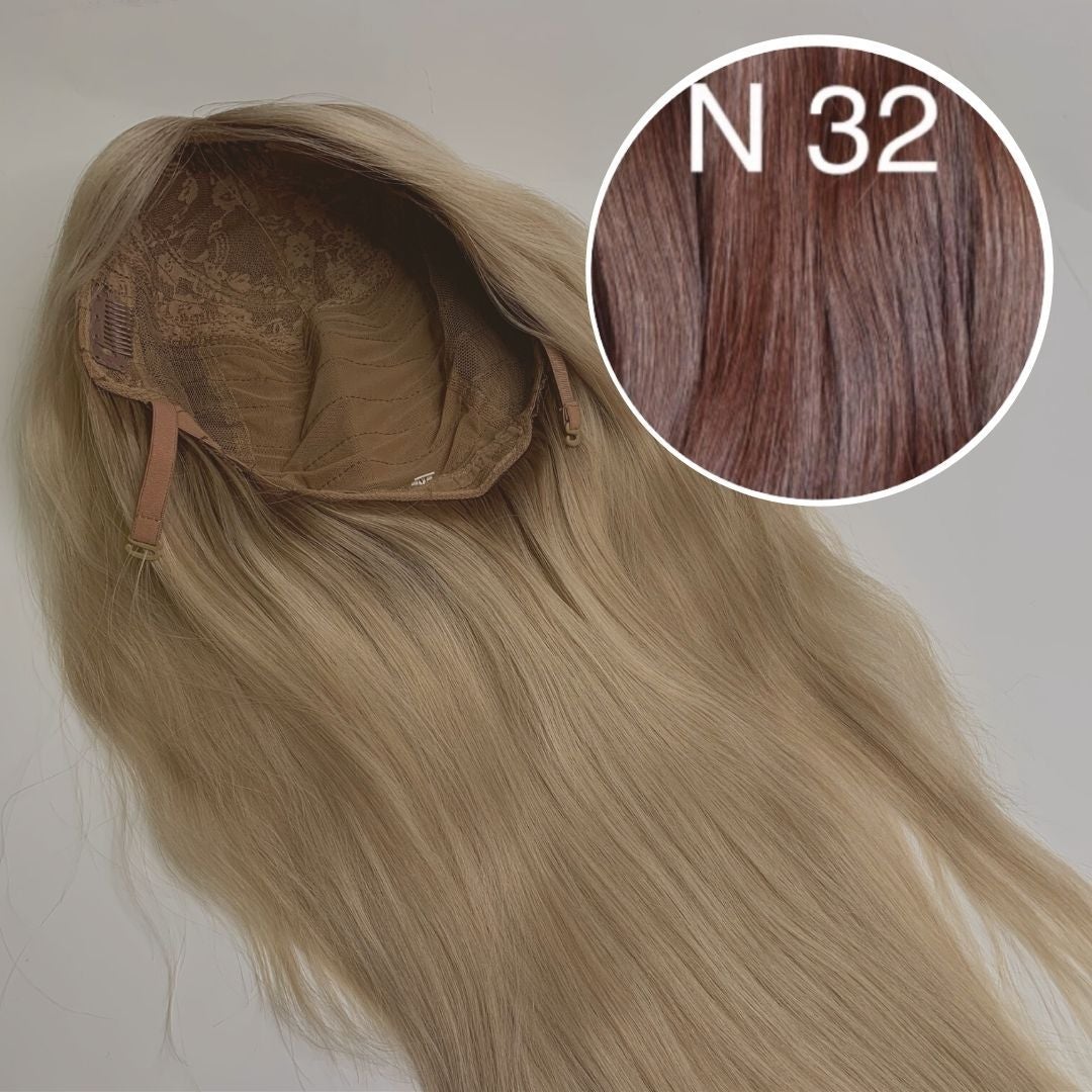 Wigs Color 32 GVA hair_One donor line.