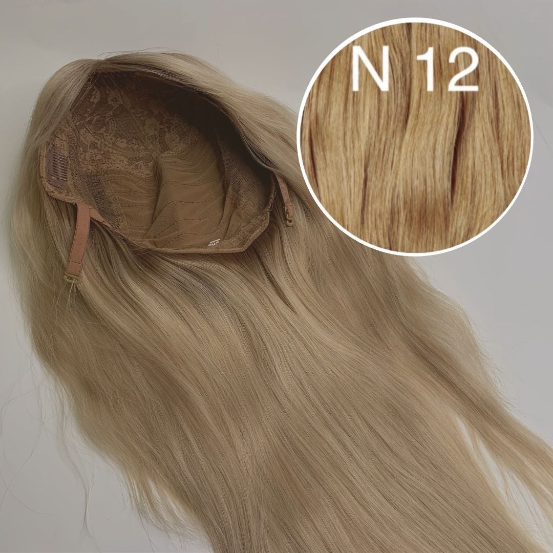 Wigs Color 12 GVA hair_One donor line.