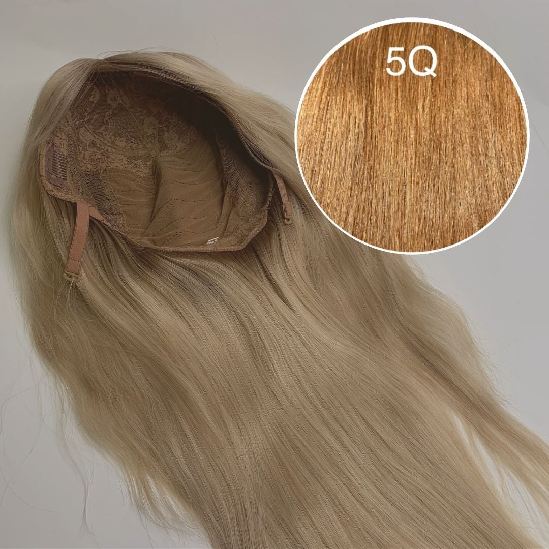 Wigs Color 5Q GVA hair_Luxury line.