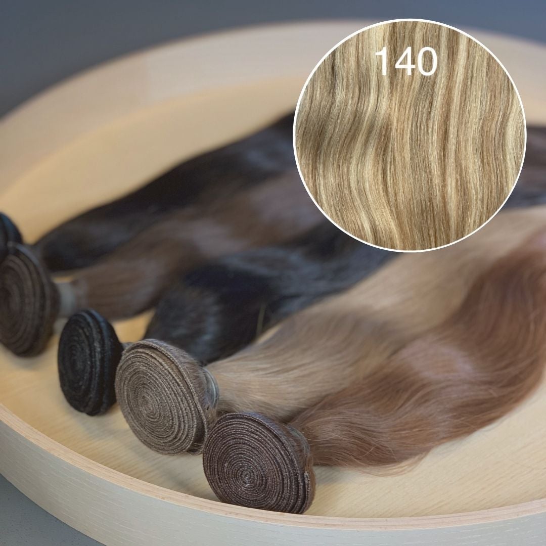 Machine Wefts / Bundles Color 140 GVA hair_Luxury line.