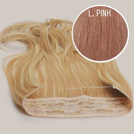 Halo Color L. PINK GVA hair_One donor line.