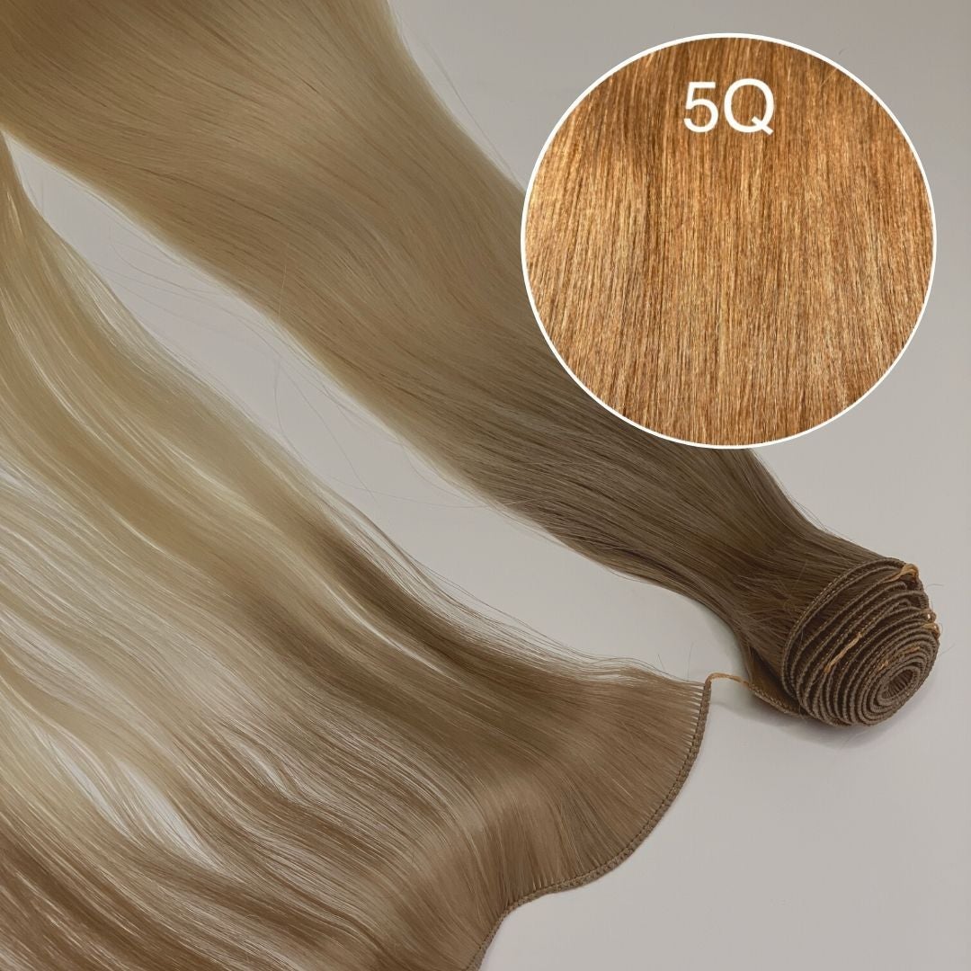 Hair Wefts Hand tied / Bundles Color 5Q GVA hair_Luxury line.