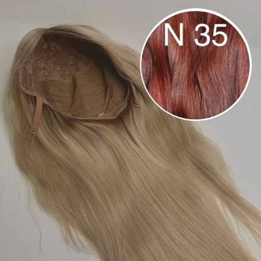 Wigs Color 35 GVA hair_One donor line.
