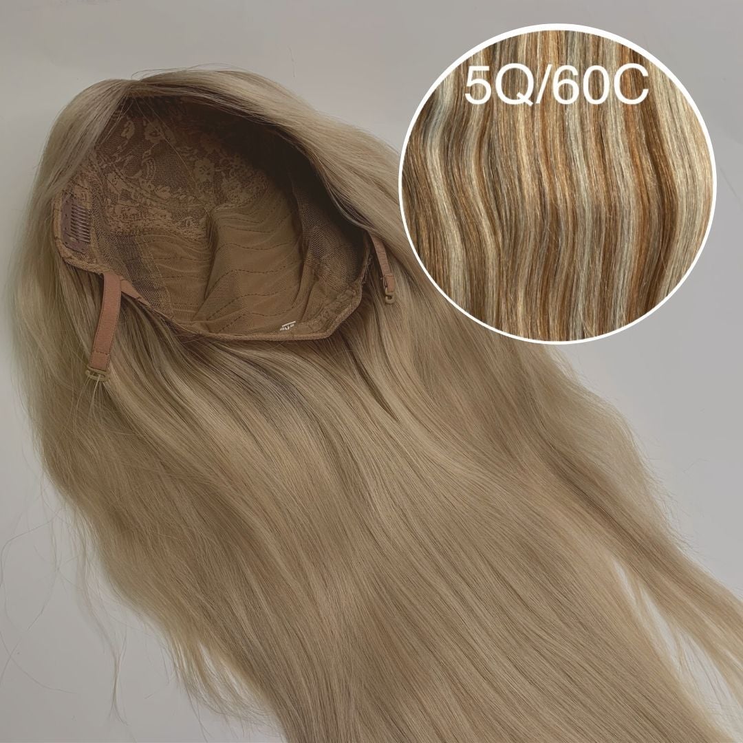 Wigs Color _5Q/60C GVA hair_Luxury line.