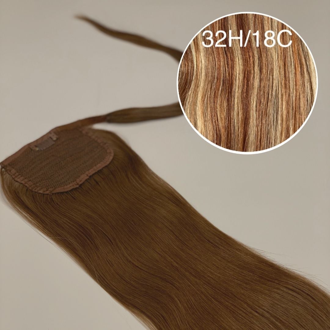 Hair Ponytail Color _32H/18C GVA hair_Luxury line.