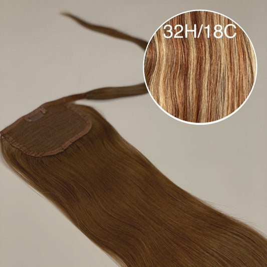 Hair Ponytail Color _32H/18C GVA hair_Luxury line.