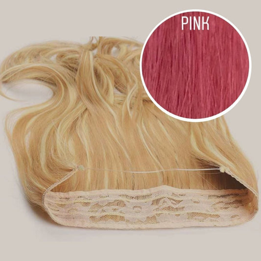 Halo Color PINK GVA hair_One donor line.